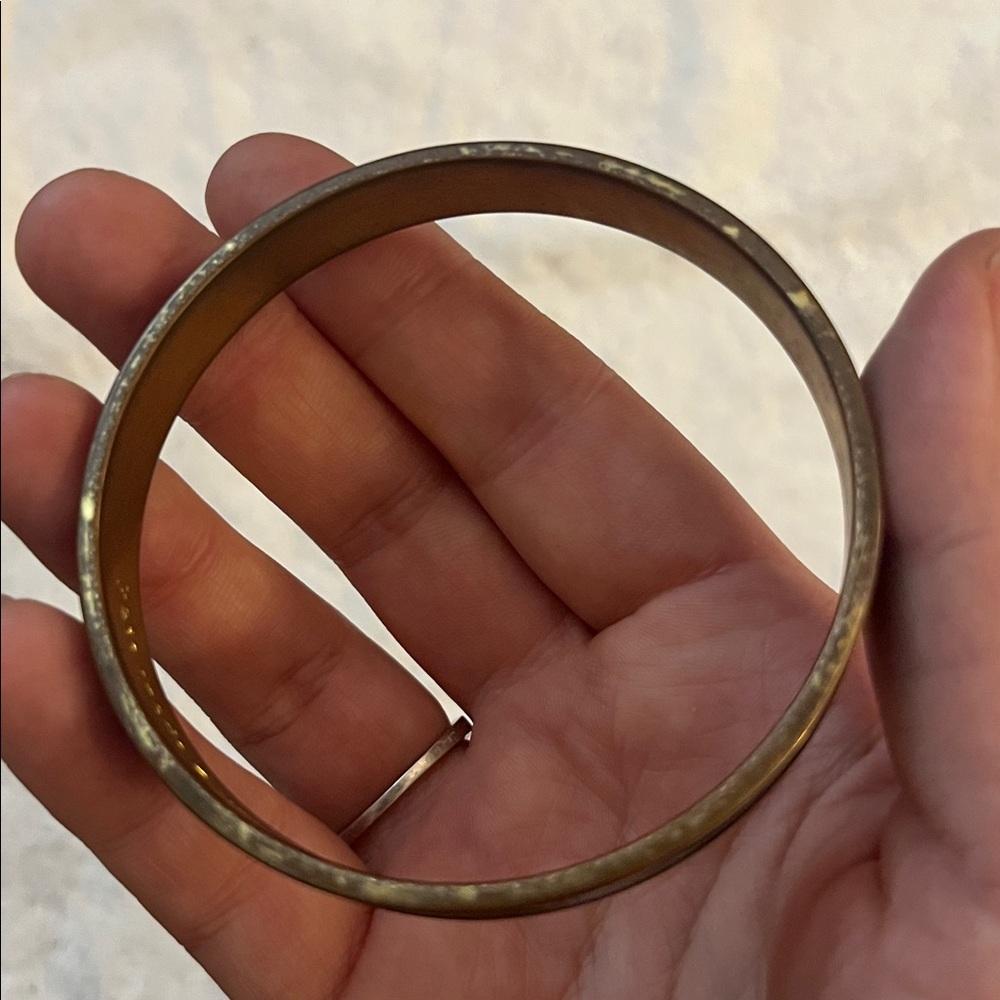 Kate Spade Black Enamel Bangle - Picture 2 of 5